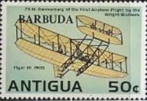 "Wright Flyer III", 1905 - Overprinted