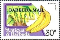 Banana (Muca sp.) - Overprinted