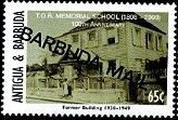 Former School Building, 1930-1949 - Overprinted