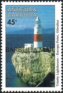 Europa Point, Gibraltar - Overprinted