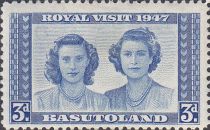 Queen Elizabeth II as Princess and Princess Margaret