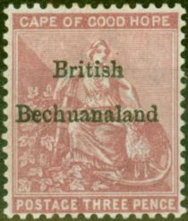 Cape of Good Hope stamps overprinted in Black