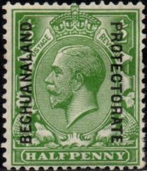 KGV issue overprinted "BECHUANALAND PROTECTORATE"