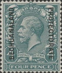 KGV issue overprinted "BECHUANALAND PROTECTORATE"