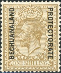 KGV issue overprinted "BECHUANALAND PROTECTORATE"