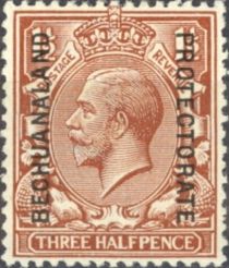 KGV issue overprinted "BECHUANALAND PROTECTORATE"