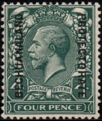 KGV issue overprinted "BECHUANALAND PROTECTORATE"