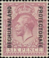 KGV issue overprinted "BECHUANALAND PROTECTORATE"