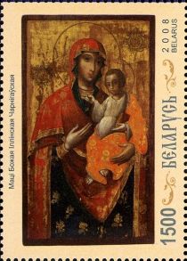 Icon - Virgin Mary Illinskaya Chernigovskaya (XVIII c.)