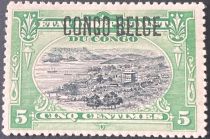 Port of Matadi manual overprint "CONGO BELGE"