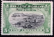 Port of Matadi manual overprint "CONGO BELGE"