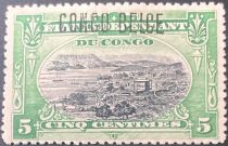 Port of Matadi manual overprint "CONGO BELGE"