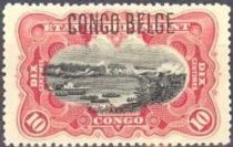 Stanley Falls typographic overprint "CONGO BELGE"