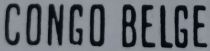 Congo Village manual overprint "CONGO BELGE"