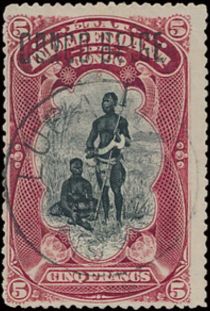 Bangala Chief manual overprint "CONGO BELGE"