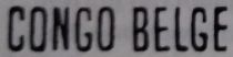 Bangala Chief manual overprint "CONGO BELGE"