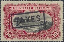 Stanley Falls Monolingual "CONGO BELGE" overprinted