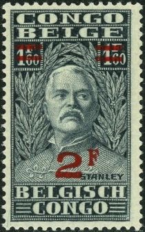 Sir Henry Morton Stanley surcharged