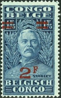 Sir Henry Morton Stanley surcharged