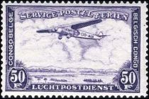 Fokker F VII over Congo