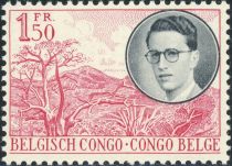 King Baudouin First Visit to Congo (Dutch-French)