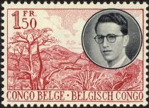 King Baudouin First Visit to Congo (French-Dutch)