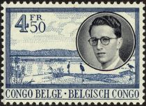 King Baudouin First Visit to Congo (French-Dutch)