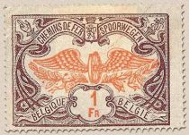 Railway Stamp: Middle in a Different Color