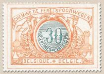 Railway Stamp: Middle in a Different Color