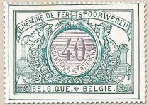 Railway Stamp: Middle in a Different Color