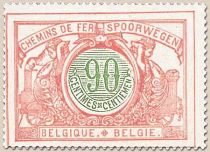 Railway Stamp: Middle in a Different Color