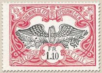 Railway Stamp: Middle in a Different Color