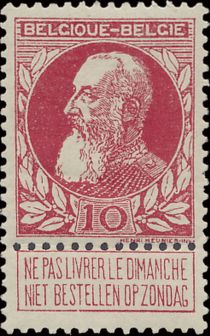 Leopold II Type "Rough beard"