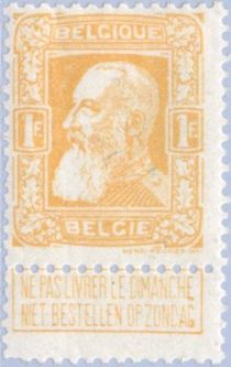 Leopold II Type "Rough beard"