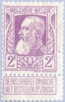 Leopold II Type "Rough beard"