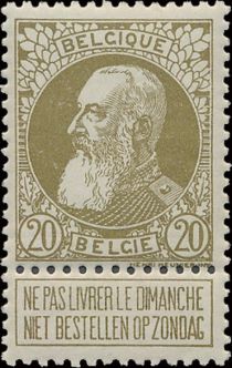 Leopold II Type "Rough beard"