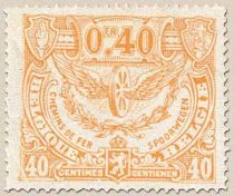 Railway Stamp: Issue of Mechelen. Winged Wheel