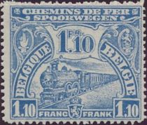 Railway Stamp: Issue of London. Locomotive