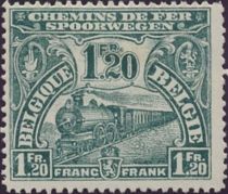 Railway Stamp: Issue of London. Locomotive