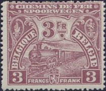 Railway Stamp: Issue of London. Locomotive