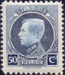 King Albert I- type Montenez, Perf. 11½x12½