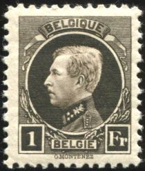 King Albert I- type Montenez, Perf. 11x11½