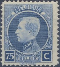 King Albert I- type Montenez, Perf. 12½