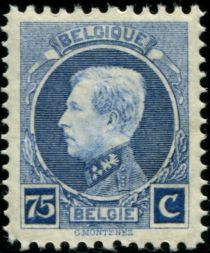 King Albert I- type Montenez, Perf. 11½x12½