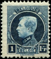 King Albert I- type Montenez, Perf. 11½x12½