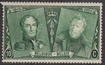 75th anniv. of Belgian Postage Stamps