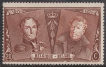 75th anniv. of Belgian Postage Stamps