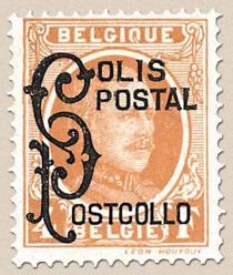 Railway Stamp: King Albert I Type "Houyoux" overprinted