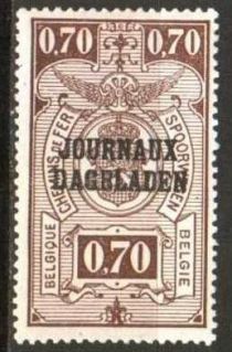 Newspaper Stamp: Overprint Type 2