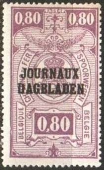 Newspaper Stamp: Overprint Type 2